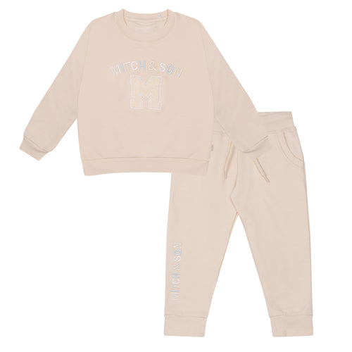 ADDY crewneck badge tracksuit