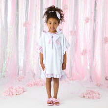 Load image into Gallery viewer, BUBBLE towel poncho white