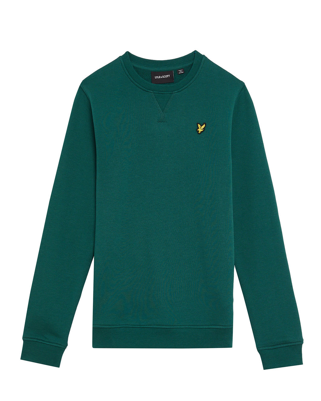 AW L&S classic sweater - court green