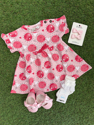 Baby girls soft jersey print Dress