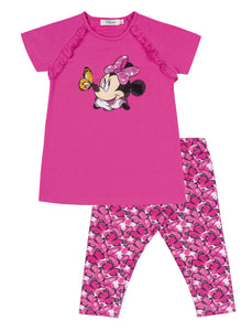 Emc Disney minnie print legging Set