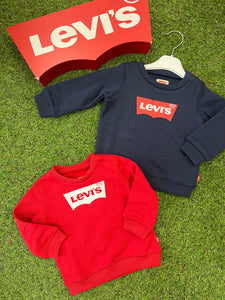 AW baby Levis classic Sweater - red