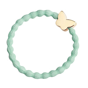 Mint woven - butterfly charm