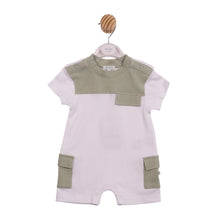 Load image into Gallery viewer, MB sage green soft romper