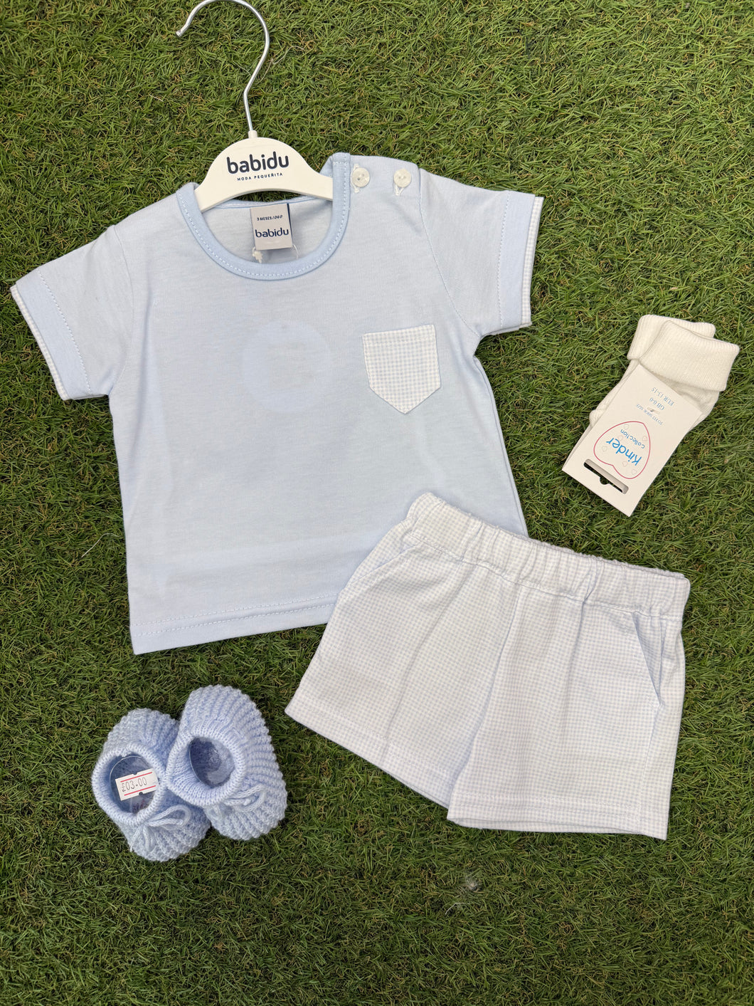 Babidu soft short Set