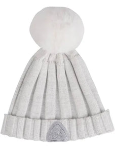 PAOLA winter White pom hat