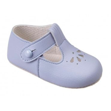 Baypods baby pram shoe - blue