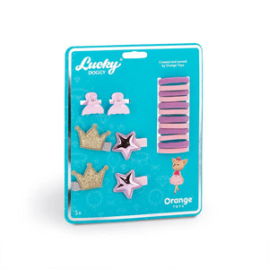 Lucky doggy hair clips