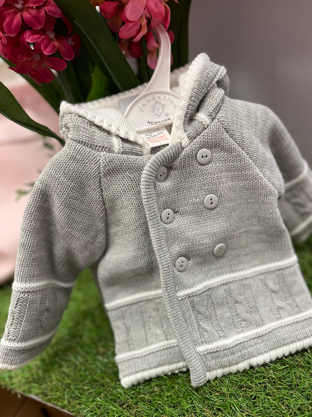 Baby boy soft knit cardigan/jacket