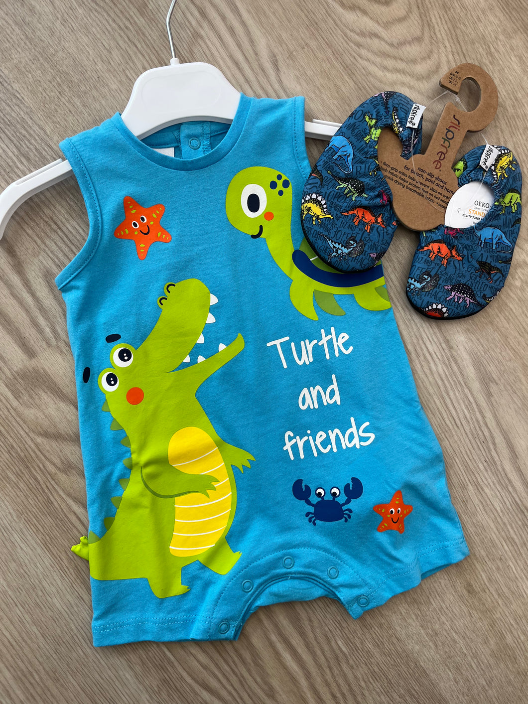 Baby boy romper - giftbox included