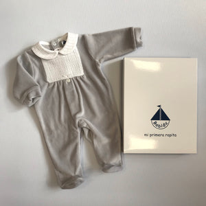 Unisex Velour - Grey (boxed)